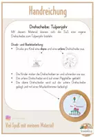 Vorschau - Mal- und Bastelvorlagen - Drehscheibe Tulpenjahr - Seite 2