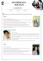 Aperçu - Feuilles d'exercices - réseaux sociaux - exprimer son opinion - Page 3