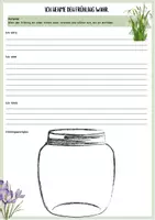 Vorschau - Arbeitsblätter - Gedichte Einstieg - Frühling Wahrnehmen - Deckblatt
