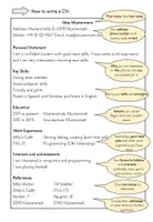 Vorschau - Unterrichtsreihen - How to Write a CV/resume. Inkl. interaktive PDF - Seite 2