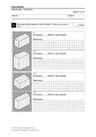 Vorschau - Arbeitsblätter - Geometrie Übungen Klasse 4 - Deckblatt