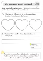 Vorschau - Arbeitsblätter - Vaterunser, Vater Unser - Unser tägliches Brot, Station; DIN-A4 - Seite 2