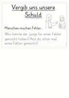 Vorschau - Arbeitsblätter - Materialpaket: DIN-A4 Stationen das Vaterunser, Vater unser - Mein Vaterunser Heft - Seite 2