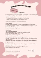Vorschau - Arbeitsblätter - Mission: Fehlerjagd! Finde die Fehler! - Seite 1
