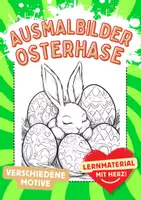 Vorschau - Arbeitsblätter - Osterhase Ausmalbilder - Deckblatt