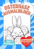 Vorschau - Mal- und Bastelvorlagen - Ostern Ausmalbilder - Deckblatt