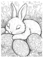 Vorschau - Mal- und Bastelvorlagen - Ostern Ausmalbilder - Seite 3