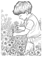 Vorschau - Arbeitsblätter - Kunst Blumen Blumenstrauss Mandala Ausmalbilder Kunstidee Fensterbild Entspannung - Seite 3