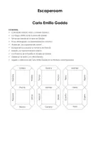 Vista previa - Juegos / Gamificación - Carlo Emilio Gadda (sala de escape) - Portada