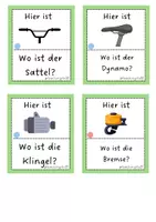 Vorschau - Spiele - DaZ Lesespiel Fahrrad: Wo ist..? Hier ist.. - Seite 2