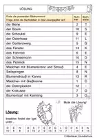 Vorschau - Arbeitsblätter - Lesespaziergang Frühling - Seite 3