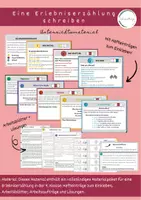 Vorschau - Arbeitsblätter - Erlebniserzählung_Sequenz - Deckblatt