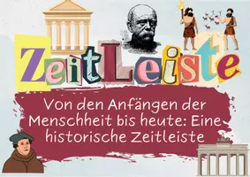 Vorschau - Arbeitsblätter - Materialpaket - Die Einführung in die Geschichte und das Leben der früheren Menschen - Seite 1