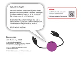 Vorschau - Lehrwerke/Schulbücher - Kleinperkussion lernen - Heft zum Musizieren mit Spaß - Seite 1
