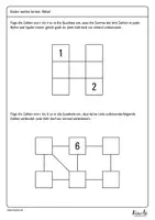 Vorschau - Arbeitsblätter - Zahlenrätsel – Wir knobeln und haben Spaß dabei! - Seite 3