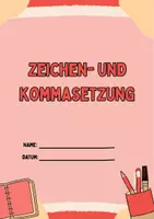 Vorschau - Unterrichtsreihen - Übungsheft zur Zeichen- und Kommasetzung - Seite 1