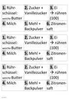 Vorschau - Arbeitsblätter - Rezept - Amerikaner - Wortkarten - Ernährung und Soziales ES - Seite 3