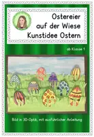 Vorschau - Mal- und Bastelvorlagen - Materialpaket Ostern - malen und basteln - Seite 1
