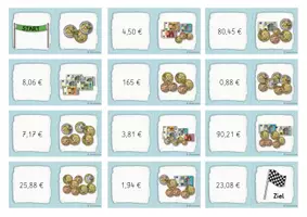Vorschau - Spiele - Domino - Geld (Kommaschreibweise) - Seite 1