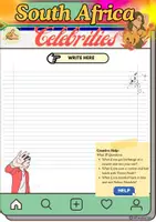 Vorschau - Arbeitsblätter - South Africa Celebrities Writing - Grade 9 - Seite 2