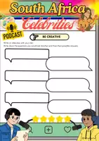 Vorschau - Arbeitsblätter - South Africa Celebrities Writing - Grade 9 - Seite 3