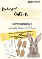 Vorschau - Stundenentwürfe - Kinderyoga Stundenbild Ostern - Deckblatt