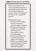 Vorschau - Arbeitsblätter - Einführung in die Geschichte - Historische Quellen - Seite 1