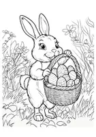 Vorschau - Arbeitsblätter - Frühling Osterhase Ausmalbilder Ostern Ostereier Kunst Kunstidee Fensterbild Beschäftigung - Seite 2