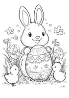 Vorschau - Arbeitsblätter - Frühling Osterhase Ausmalbilder Ostern Ostereier Kunst Kunstidee Fensterbild Beschäftigung - Seite 3