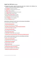 Vorschau - Arbeitsblätter - English Test Will Future (Kurztest) - Seite 1
