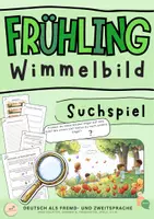 Vorschau - Spiele - Such- und Fragespiel - Wimmelbild Frühling - Deckblatt