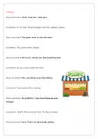 Vorschau - Arbeitsblätter - At the fruit shop - dialogue - Seite 2