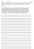 Vorschau - Arbeitsblätter - 5 Karnevalsgeschichten zum weiterschreiben (Karneval/Fasching) - Seite 3