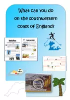 Vorschau - Stundenentwürfe - Landeskunde England: On the Southwestern Coast - Deckblatt