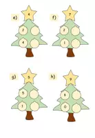 Vorschau - Arbeitsblätter - Zahlenhaus Weihnachten Zahlenraum bis 10 - Seite 3