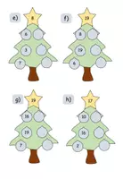 Vorschau - Arbeitsblätter - Zahlenhaus Weihnachten Zahlenraum bis 20 - Seite 3