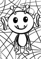 Vorschau - Arbeitsblätter - Ausmalbilder Mosaikbilder "Aliens" Malvorlagen - Seite 3