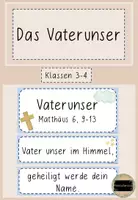 Vorschau - Bildkarten - Das Vaterunser - Deckblatt