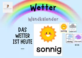 Vorschau - Poster - Wetter - Wandkalender - Deckblatt