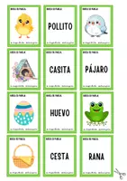 Vista previa - Juegos / Gamificación - Empareja primavera - Parte 2 (+20 tarjetas) - página 2