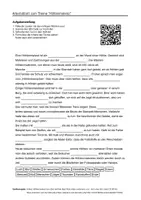 Vorschau - Arbeitsblätter - Arbeitsblätter zum Thema "Höhlenmalerei" + Lösung & MP3 + Mindmap + Infografik - Deckblatt