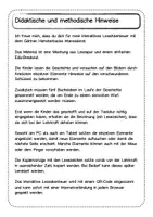Vorschau - Mal- und Bastelvorlagen - Interaktives Leseabenteuer - Lesespur - Edu-Breakout - Seite 1