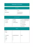 Vorschau - Fördermaterial/Inklusion - Förderplan 3./4. Klasse - Förderschwerpunkte - Deckblatt