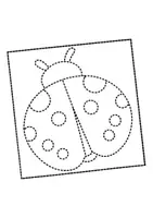 Vorschau - Mal- und Bastelvorlagen - Ausmalbilder & Prickelbilder PAKET Thema Käfer/Marienkäfer - Grundschule - Bastelvorlagen - Seite 2