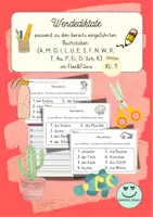 Vorschau - Arbeitsblätter - Wendediktate Klasse 1 bis zum K - für Flex und Flora - Deckblatt