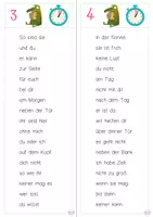 Vorschau - Fördermaterial/Inklusion - 48 Lesekarten - hochfrequente Wörter im Sinngefüge - Seite 3