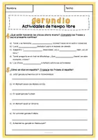 Vorschau - Arbeitsblätter - Gerundio: Actividades de tiempo libre - Seite 3