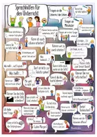 Vorschau - Mal- und Bastelvorlagen - Sprachhilfen für den DaF/DaZ Unterricht - Poster und Wandmaterial - Seite 2