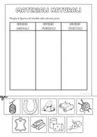 anteprima - Esercizi - MATERIALI NATURALI E ARTIFICIALI - Pagina 1