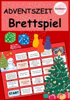 Vorschau - Spiele - Brettspiel Adventszeit, Winter und Weihnachten - Deckblatt